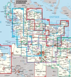 Kompass Duitsland|Wandelkaart 708 Ostseefjord Schlei, Schleswig