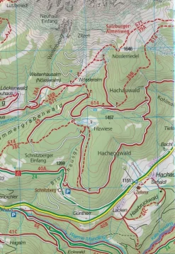 Kompass Italië & Malta|Wandelkaart 069 Schlanders - Martelltal
