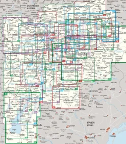 Kompass Italië & Malta|Wandelkaart 069 Schlanders - Martelltal