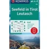 Kompass Oostenrijk|Wandelkaart 026 Seefeld in Tirol
