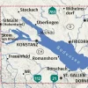 Kompass Oostenrijk|Duitsland|Wandelkaart 1C Bodensee Gesamtgebiet