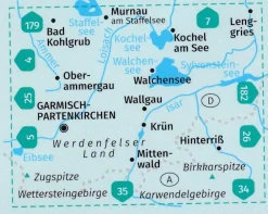 Kompass Oostenrijk|Wandelkaart wk6 Alpenwelt Karwendel