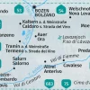 Kompass Italië & Malta|Wandelkaart wk74 Sudtirols suden, bolzano