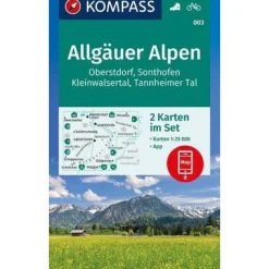 Kompass Duitsland|WK003 Allgauer Alpen
