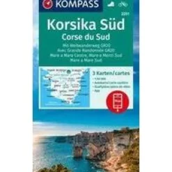 Kompass Frankrijk|WK2251 Corsica Zuid