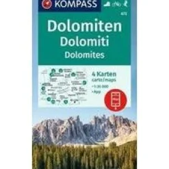 Kompass Italië & Malta|WK672 Dolomiten