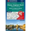 Kompass Frankrijk|WK2220 Elzas, Vogezen Noord