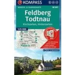 Kompass Duitsland|WK891 Feldberg, Todtnau