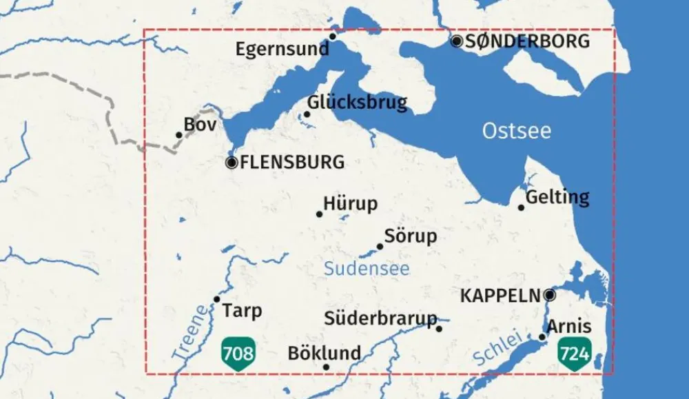 Kompass Duitsland|WK707 Flensburg, Kappeln