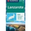 Kompass Spanje & Portugal|WK241 Lanzarote