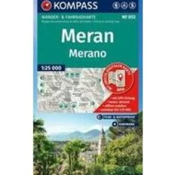 Kompass Italië & Malta|WK053 Meran, Merano