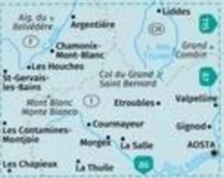 Kompass Frankrijk|WK85 Mont Blanc