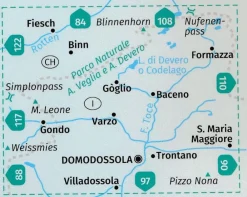 Kompass Italië & Malta|WK89 Parco Naturale Alpe Veglia