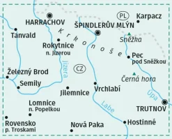 Kompass Oost-Europa|WK2087 Riesengebirge Krkonose
