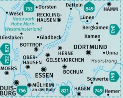 Kompass Duitsland|WK823 Ruhrgebiet