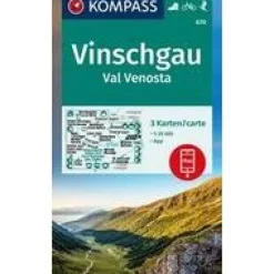 Kompass Italië & Malta|WK670 Vinschgau, Val Venosta