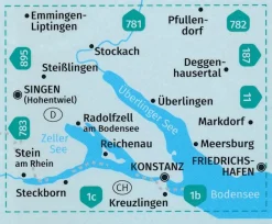 Kompass Oostenrijk|Duitsland|WK1a Bodensee West