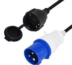Kopp Reisstekkers|CEE adapter kabel 3p