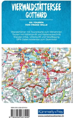 Kummerly en Frey Zwitserland|Wandelgids Vierwaldstättersee - Vierwoudstedenmeer