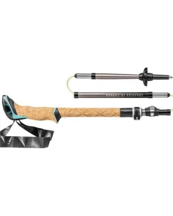 Leki Wandelstokken|Wandelstokken|Cressida FX carbon brown-metallic/mint