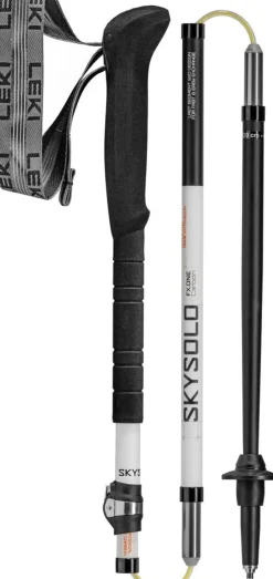 Leki Wandelstokken|Wandelstokken|Skysolo FX.one Carbon Whitr/black/orange