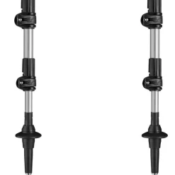 Leki Wandelstokken|Wandelstokken|Traveller alu black/silver-gray/neo