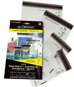 Loksak Opberg|Organisatie|a Set 4 van Waterdichte zakjes