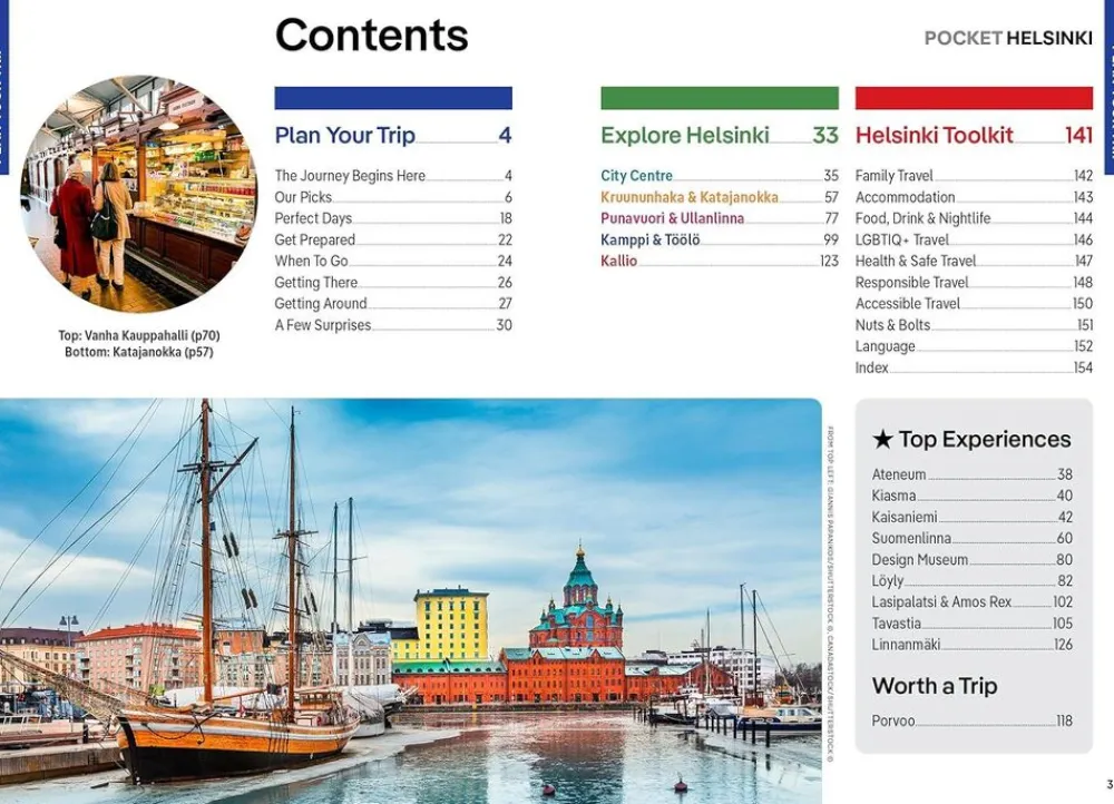 Lonely Planet Scandinavië & Ijsland|Helsinki Pocket 2