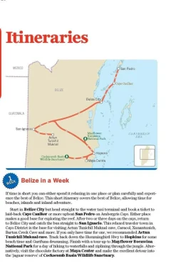 Lonely Planet Midden-Amerika|Reisgids Belize