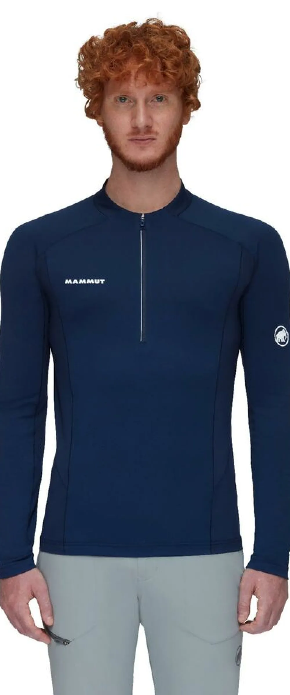 Heren Mammut Shirts Heren|Ondergoed Heren|Aenergy FL half zip longsleeve men