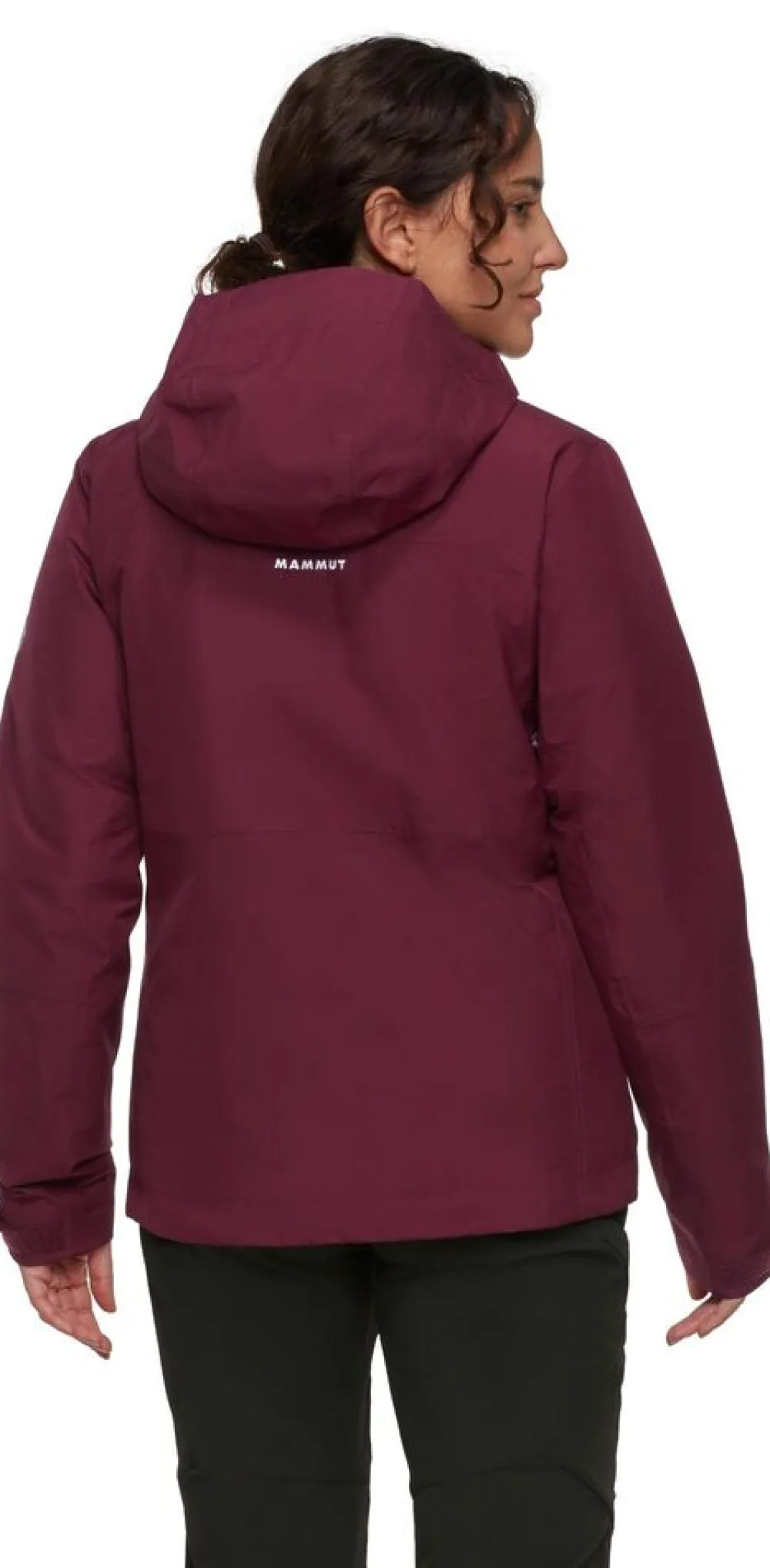 DAMES Mammut Jassen Dames|Treeline 3 in 1 HS Hooded Jacket Women