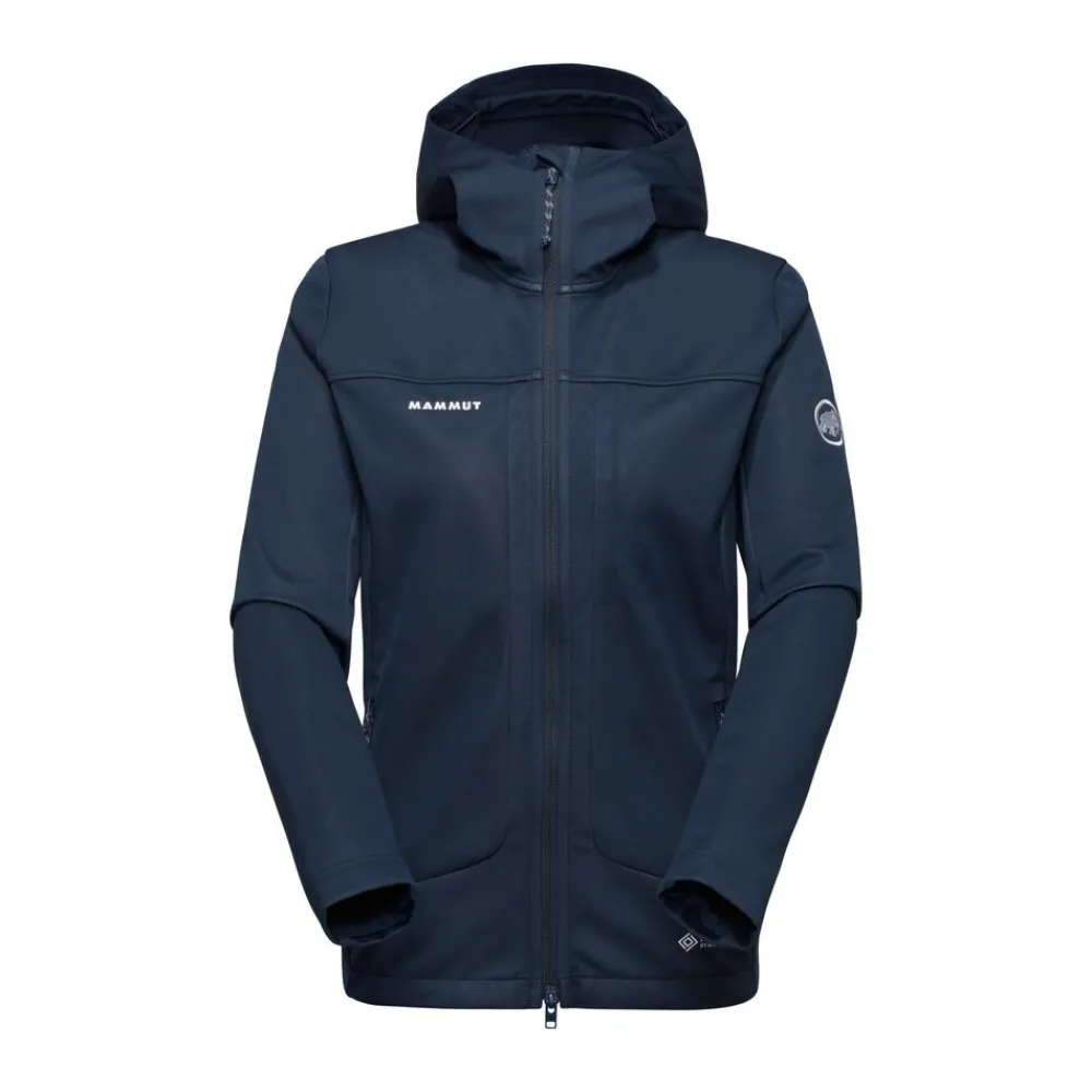 DAMES Mammut Jassen Dames|Ultimate VIII SO Hooded Jacket Women