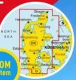 Marco Polo Scandinavië & Ijsland|Denemarken West - Skagen wegenkaart
