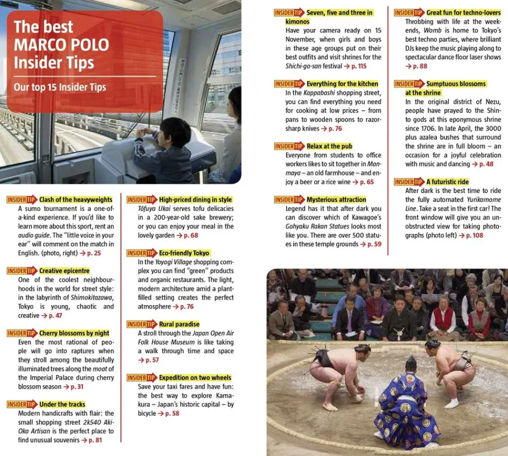 Marco Polo Japan & Korea'S|Pocket Guide Tokyo