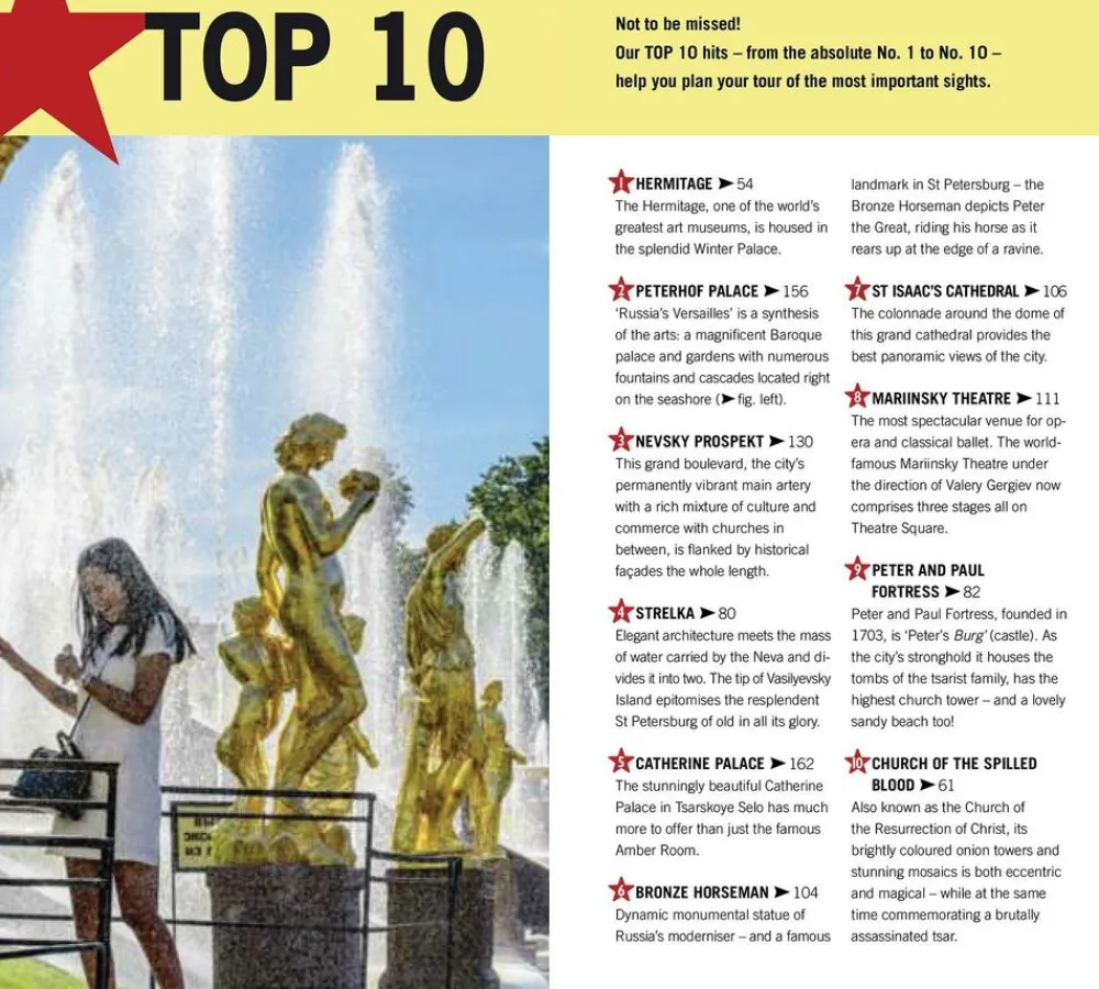 Marco Polo Oost-Europa|Spiral Guide St Petersburg