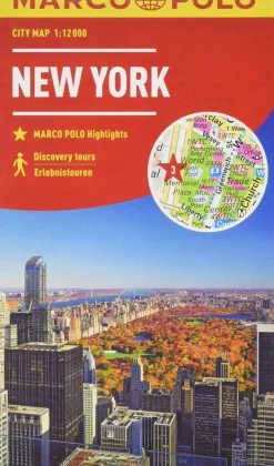 Marco Polo Verenigde Staten|Stadsplattegrond City Map New York