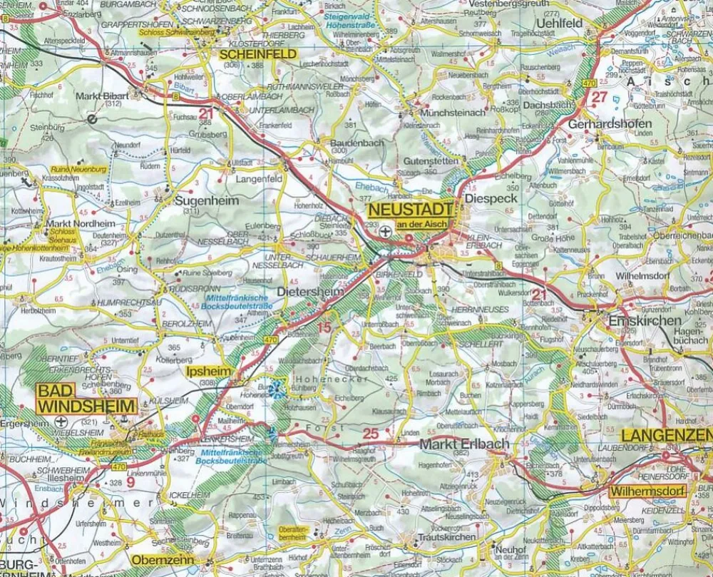 Marco Polo Duitsland|Wegenkaart 04 Berlijn