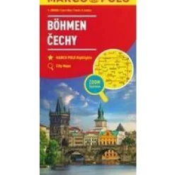 Marco Polo Oost-Europa|Wegenkaart Bohemen