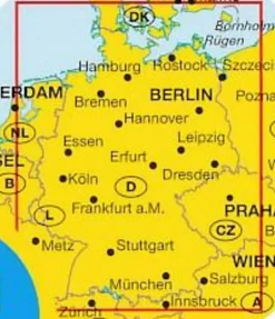 Marco Polo Duitsland|Wegenkaart Duitsland