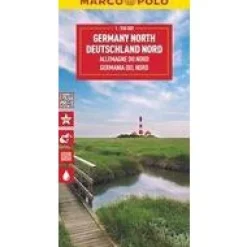 Marco Polo Duitsland|Wegenkaart Duitsland Noord