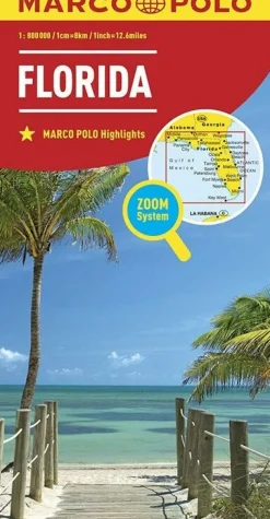 Marco Polo Verenigde Staten|Wegenkaart Florida