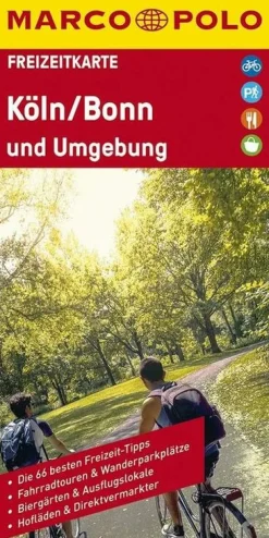 Marco Polo Duitsland|Wegenkaart FZK 21 Köln Bonn und Umgebung