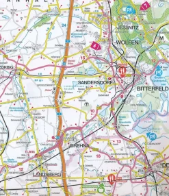 Marco Polo Duitsland|Wegenkaart FZK 34 Fränkische Alb Opberpfalz