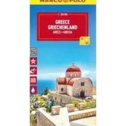 Marco Polo Balkan, Griekenland & Cyprus|Wegenkaart Griekenland