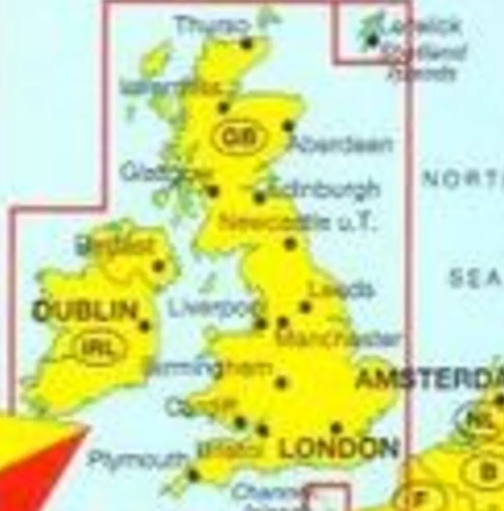 Marco Polo Groot-Brittanië & Ierland|Wegenkaart Groot-Brittannië, Ierland