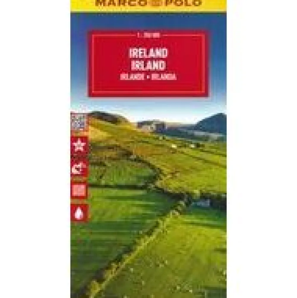 Marco Polo Groot-Brittanië & Ierland|Wegenkaart Ierland