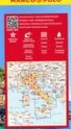 Marco Polo Italië & Malta|Wegenkaart Italië