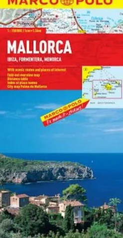 Marco Polo Spanje & Portugal|Wegenkaart Mallorca