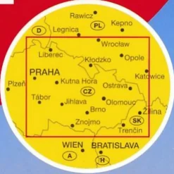 Marco Polo Oost-Europa|Wegenkaart Moravië