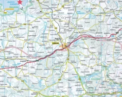 Marco Polo Oost-Europa|Wegenkaart Polen Noord